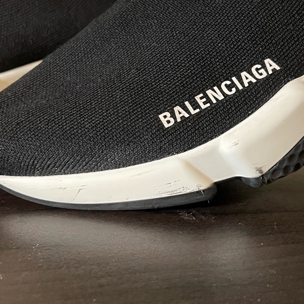 Balenciaga Knit Sock Sneakers Training Streetwear Speed LT - Picture 4 of 11